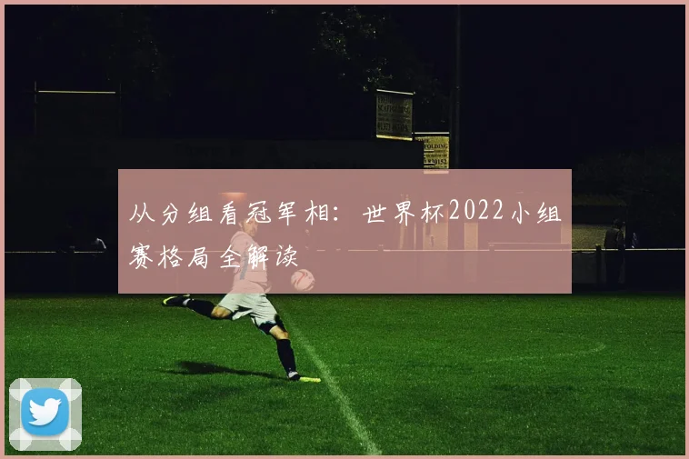 从分组看冠军相：世界杯2022小组赛格局全解读